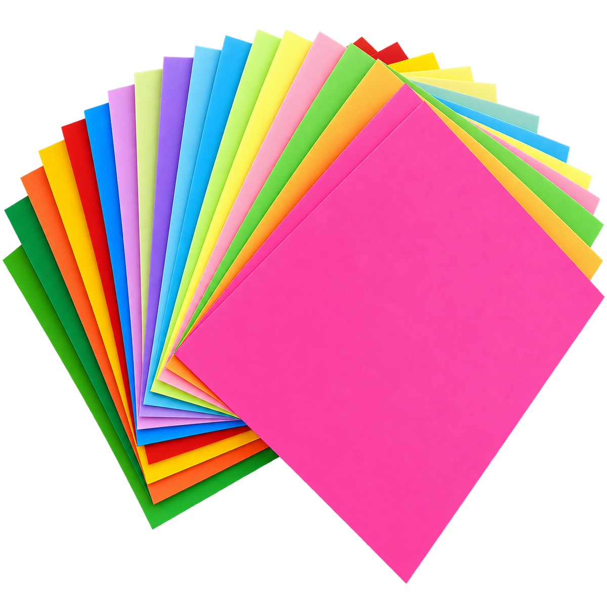 100 Sheets of Colored Paper